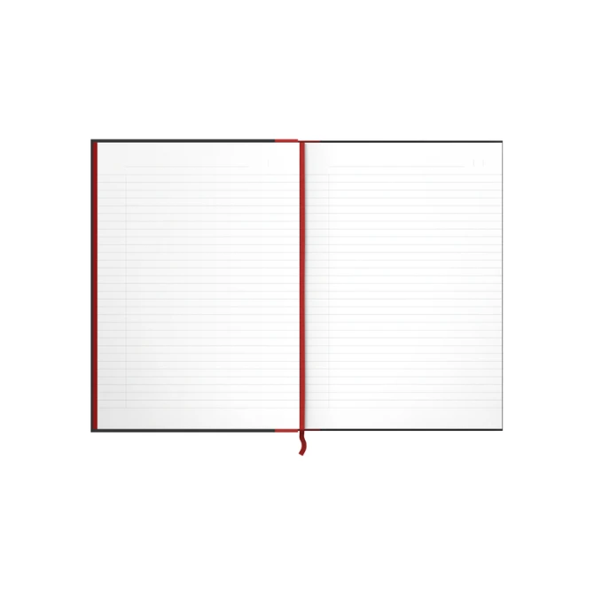 Notitieboek Oxford Black n' Red A4 96vel lijn