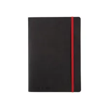 Notitieboek Oxford Black n' Red A5 business journal 72vel lijn
