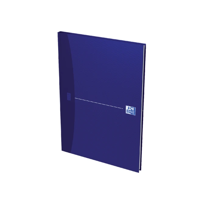 Notitieboek Oxford Office Essentials A4 lijn 192 pagina' s 80gr blauw