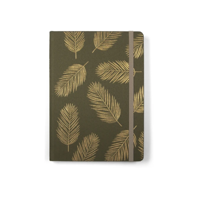 Notitieboek Paperclip Freestyle fabrick A5 96vel 100gr lijn