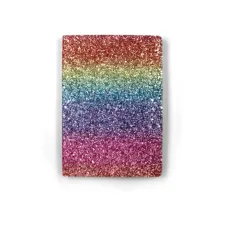Notitieboek Paperclip Rainbow A5 lijn 96 vel 100gr glitter Notitieboek Paperclip Rainbow A5 lijn 96 vel 100gr glitter