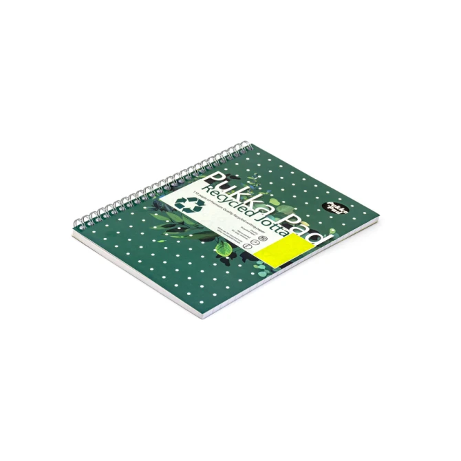 Notitieboek Pukka Pad Jotta A5 lijn 110 pagina's 80gr groen