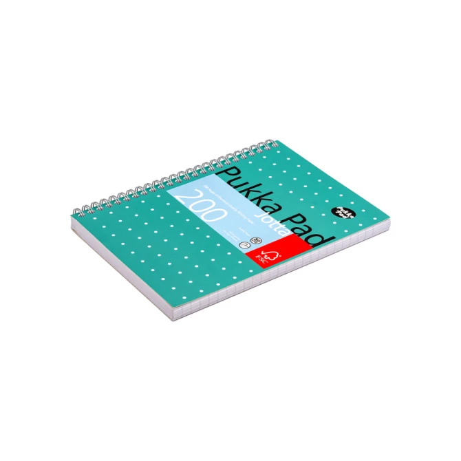 Notitieboek Pukka Pad Jotta A5 lijn 200 pagina's 80gr groen