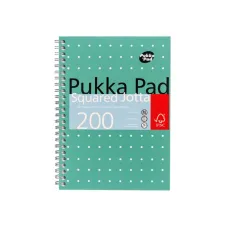 Notitieboek Pukka Pad Jotta A5 ruit 5x5mm 200 pagina's 80gr groen