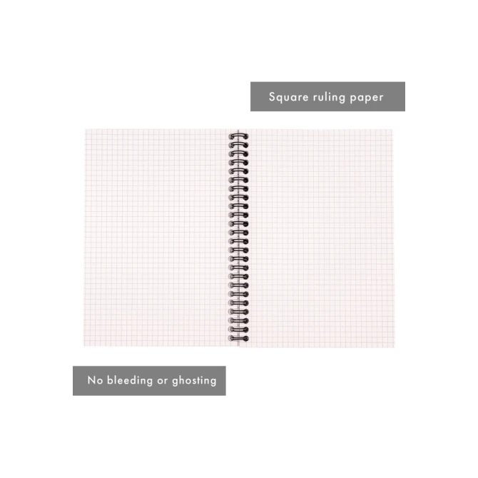 Notitieboek Pukka Pad Jotta A5 ruit 5x5mm 200 pagina's 80gr groen