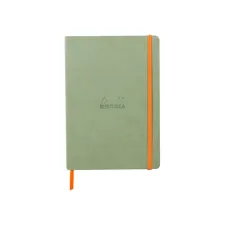 Notitieboek Rhodia A5 lijn 80 vel 90gr celadon Notitieboek Rhodia A5 lijn 80 vel 90gr celadon