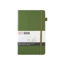 Notitieboek Sakura large 130x210mm lijn hard cover dennennaald