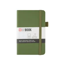 Notitieboek Sakura pocket 90x140mm lijn hard cover dennennaald
