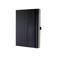 Notitieboek Sigel Conceptum Pure A4 lijn zwart Notitieboek Sigel Conceptum Pure A4 lijn zwart