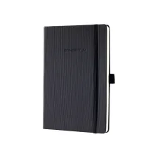 Notitieboek Sigel Conceptum Pure A5 194blz 80gr blanco zwart Notitieboek Sigel Conceptum Pure A5 194blz 80gr blanco zwart