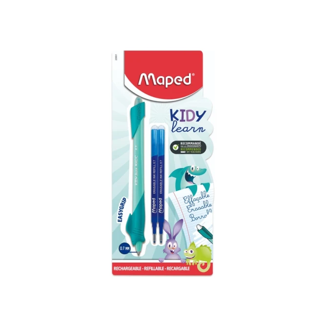 Oefenpen Maped Kidy Learn Magic uitwisbaar met 2 vullingen assorti