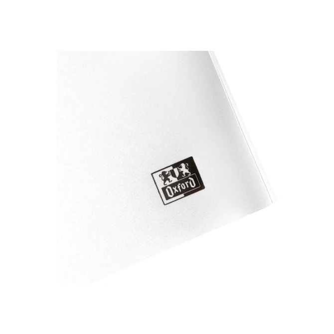 Offertemap Oxford A4 met insteektas 2 kleppen 0.5mm PP wit