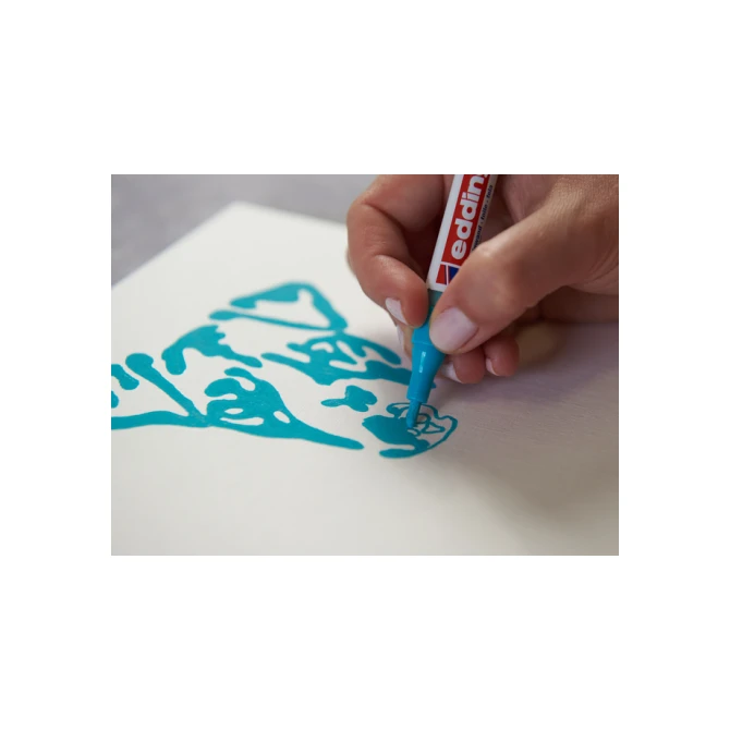 Olie- en Acrylblok edding 30010 A3 10 vel 300 gram wit