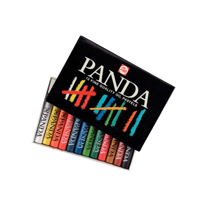 Oliepastel Talens Panda set à 12 kleuren