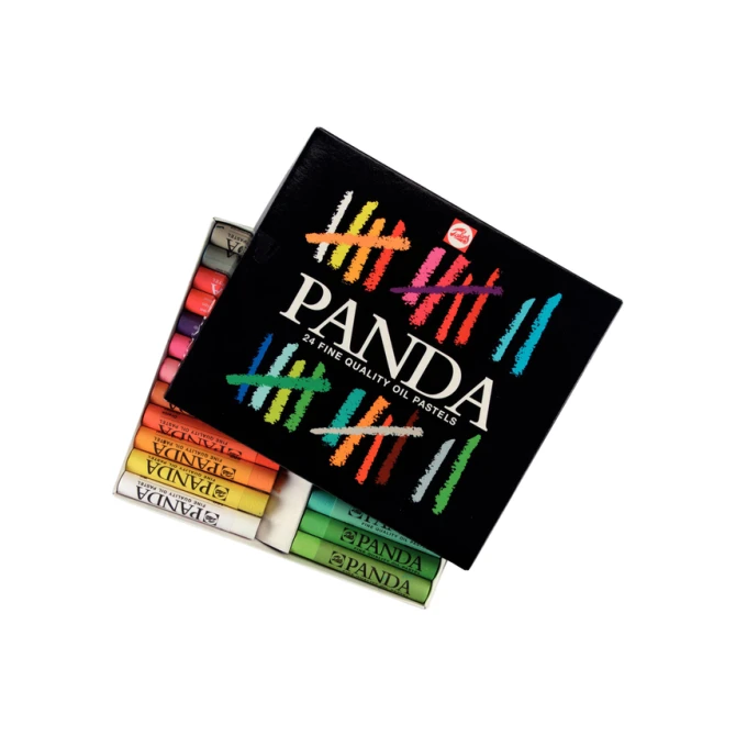 Oliepastel Talens Panda set à 24 kleuren