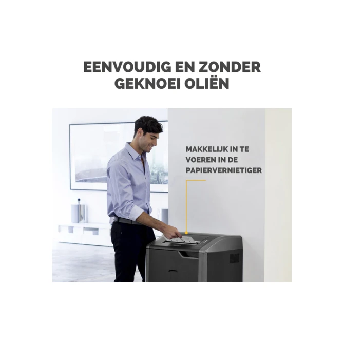 Olievellen voor papiervernietiger Fellowes Powershred Performance+ 10 vel