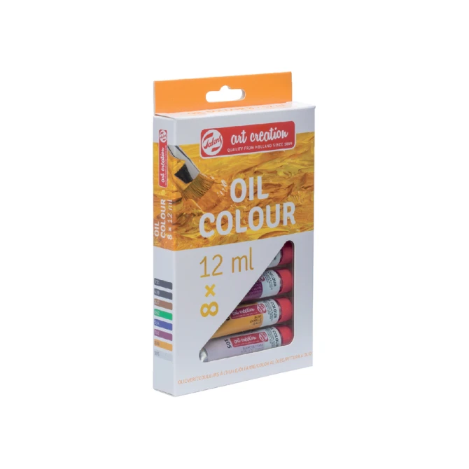 Olieverf Talens Art Creation assorti blister à 8 stuks