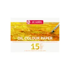 Olieverfpapier Talens Art Creation 15 witte vellen 300gr A4 geel