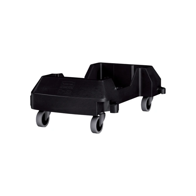 Onderstel Rubbermaid Slim Jim zwart