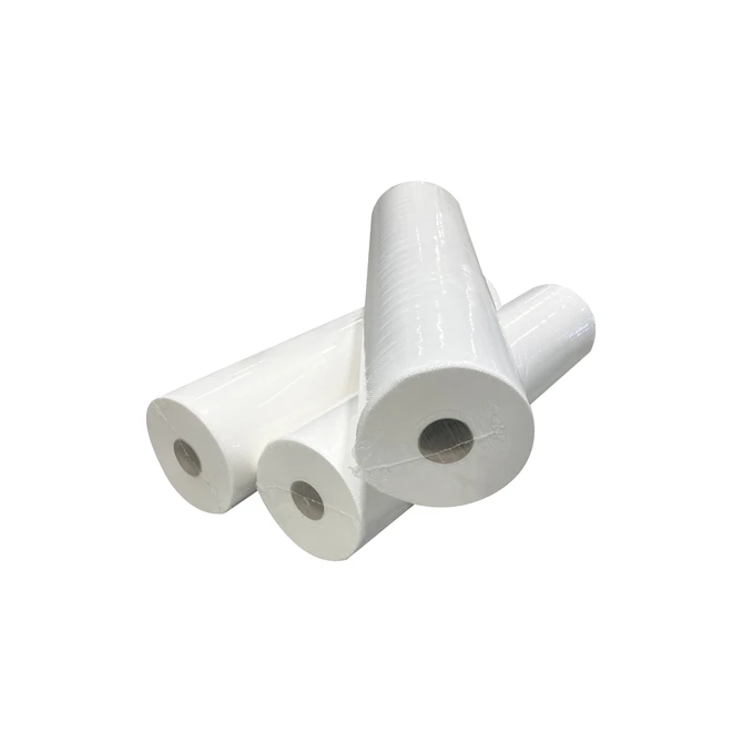 Onderzoektafelpapier Euro Products 2-laags 45cmx100m 250 vel wit 138047