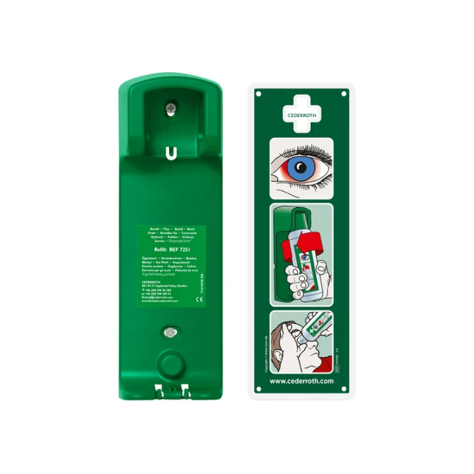 Oogdouche Cederroth 500ml wandhouder