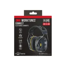 Oorkap 3M WorkTunes Connect Bluetooth 94-110 dB zwart Oorkap 3M WorkTunes Connect Bluetooth 94-110 dB zwart