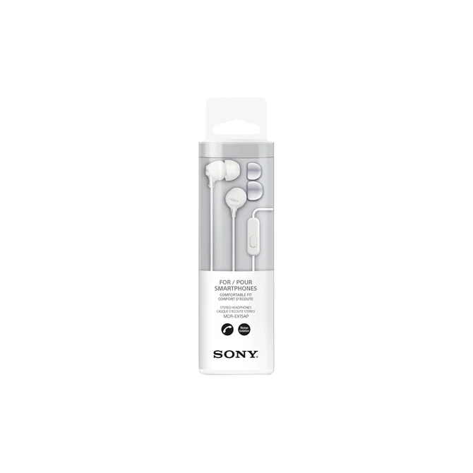 Oortelefoon Sony EX15AP basic wit