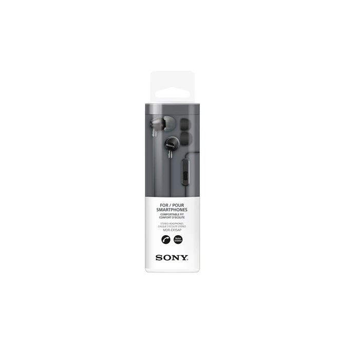 Oortelefoon Sony EX15AP basic zwart