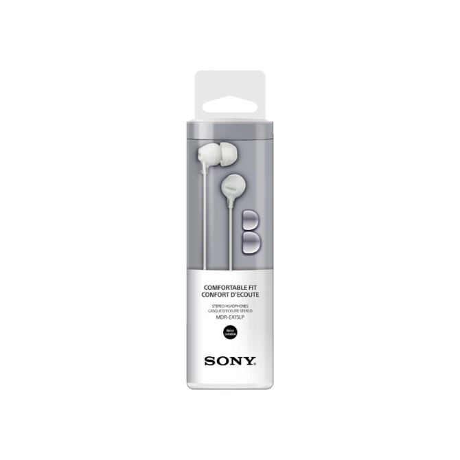 Oortelefoon Sony EX15LP basic wit