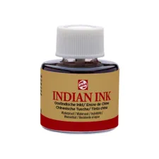 Oost-Indische inkt Talens zwart 11ml Oost-Indische inkt Talens zwart 11ml