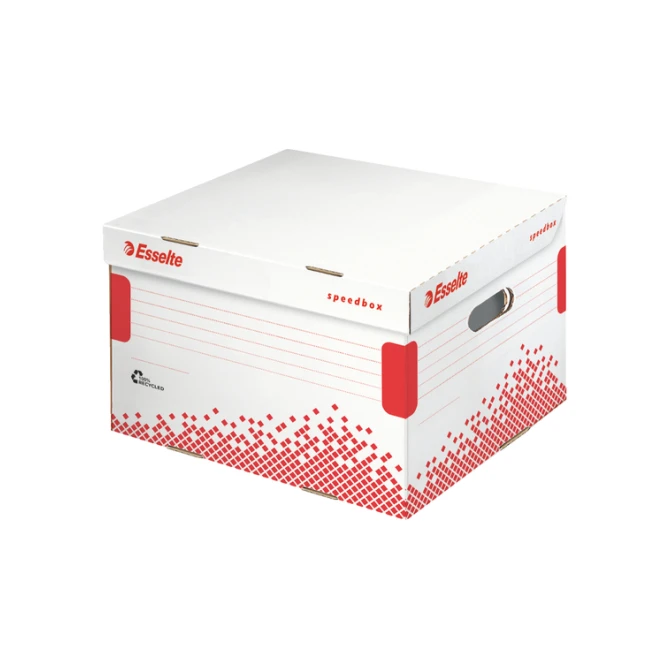 Opberg- en transportdoos Esselte Speedbox 367x263x325mm wit