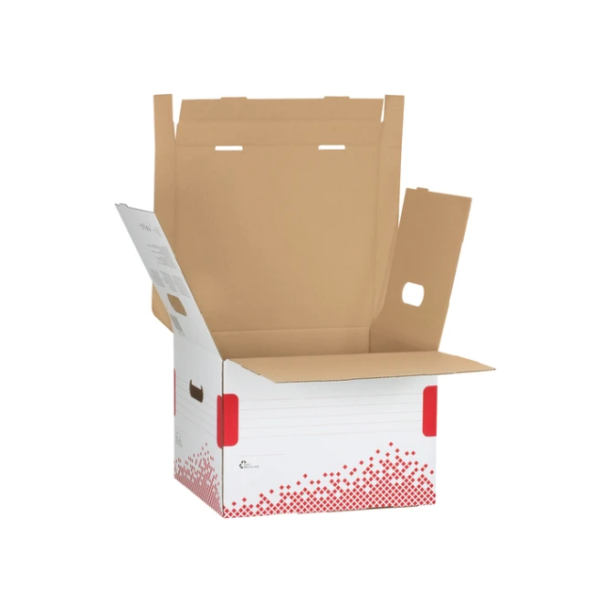 Opberg- en transportdoos Esselte Speedbox 367x263x325mm wit