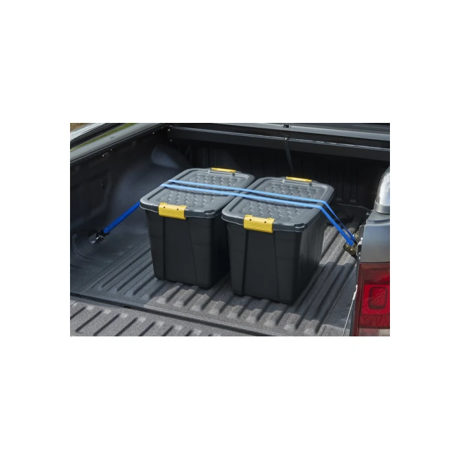Opbergbox Bankers Box 60L met handgrepen robuust zwart