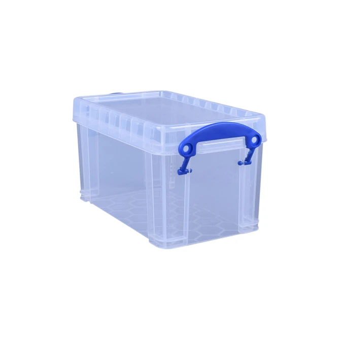 Opbergbox Really Useful 2.1 liter 240x130x125mm transparant wit