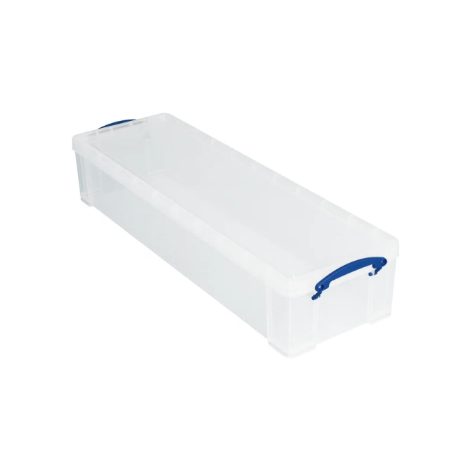Opbergbox Really Useful 22 liter 800x255x155mm transparant wit