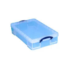 Opbergbox Really Useful 33 liter 710x440x165mm transparant wit