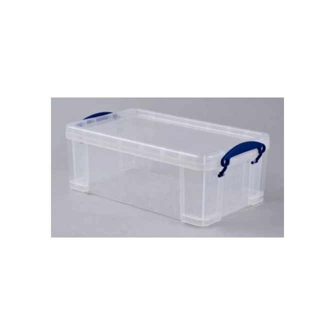 Opbergbox Really Useful 5 liter 340x200x125mm transparant wit