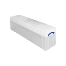 Opbergbox Really Useful 77 liter 1201x270x355mm transparant wit