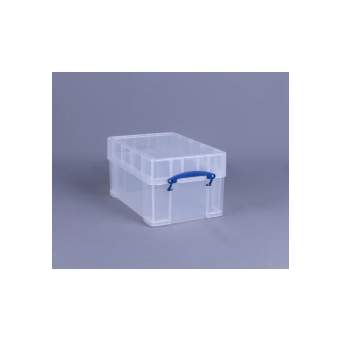 Opbergbox Really Useful 9 liter XL 395x255x205mm transparant wit