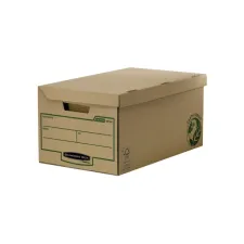 Opbergdoos Bankers Box Earth flip top bruin