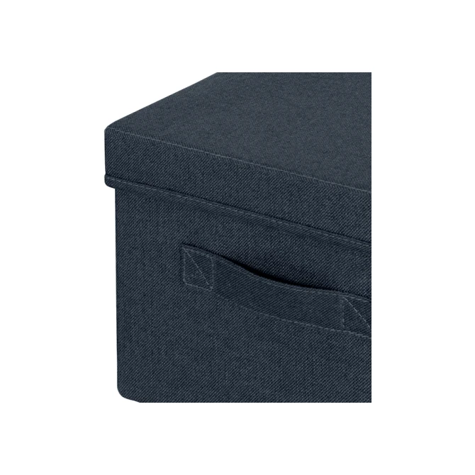 Opbergdoos Leitz gestoffeerd met deksel 285x203x380mm grijs 2 st