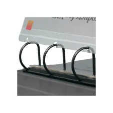 Opbergstrip Djois filestrip A4 295mm 2/4rings transparant 50 stuks