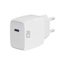 Oplader ACT 35w 1-poort usb c wit Oplader ACT 35w 1-poort usb c wit