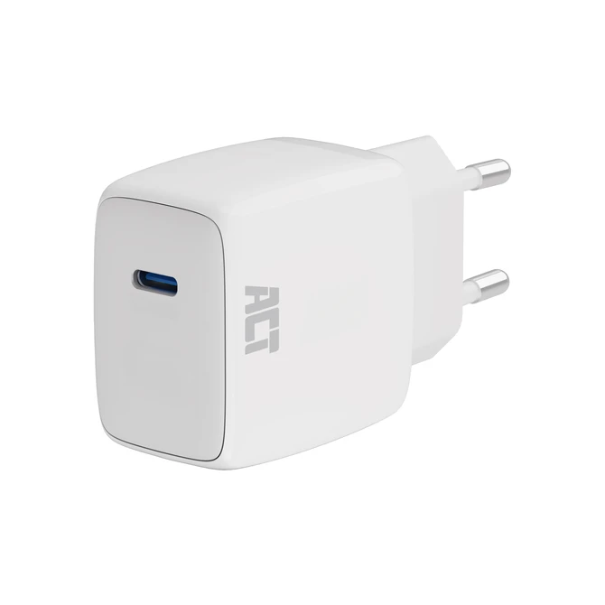 Oplader ACT 35w 1-poort usb c wit