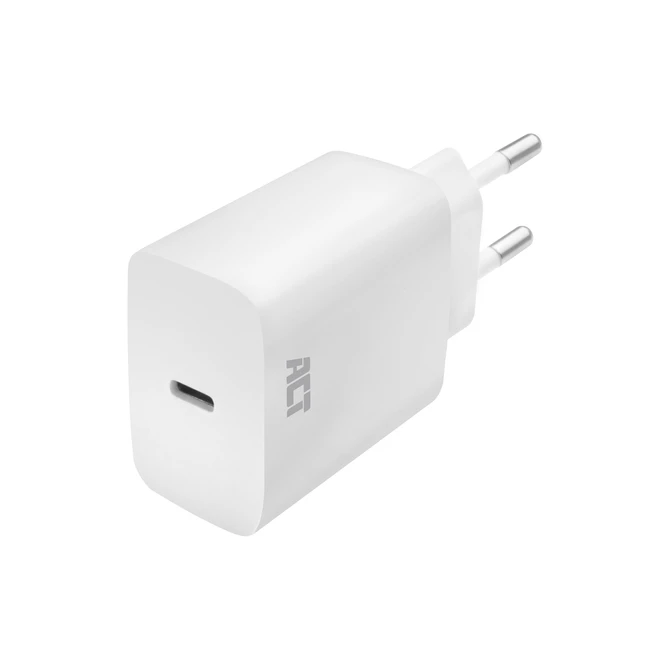 Oplader ACT USB-C 1-poort 20W Power Delivery