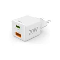 Oplader Hama USB-C/USB-A Mini PD 20W wit