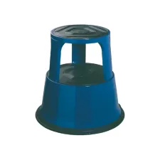 Opstapkruk Desq 420mm metaal blauw