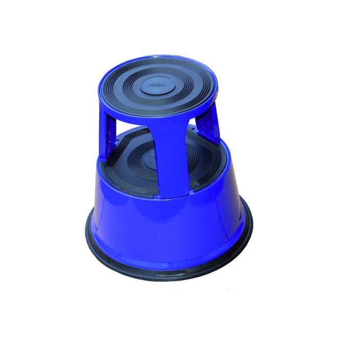 Opstapkruk Desq 420mm metaal blauw