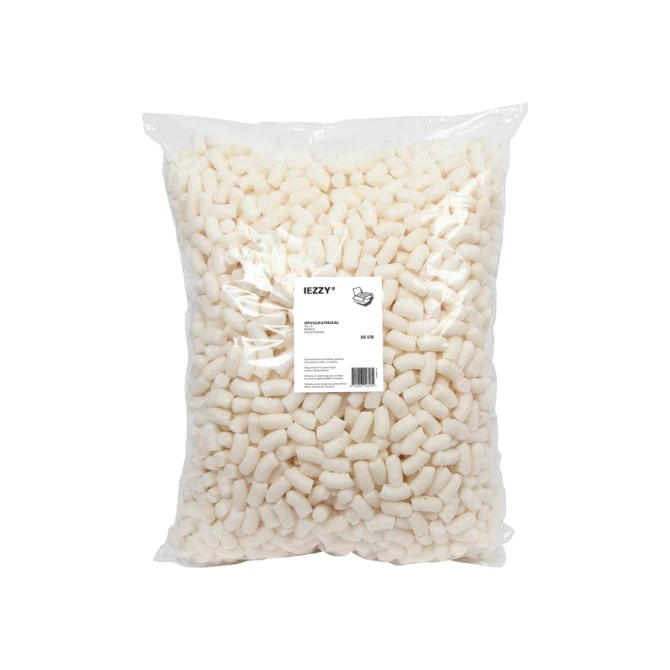 Opvulchips IEZZY 50l 100% biologisch afbreekbaar creme