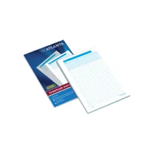 Orderboek Djois Atlanta A5 50x2vel met carbon wit